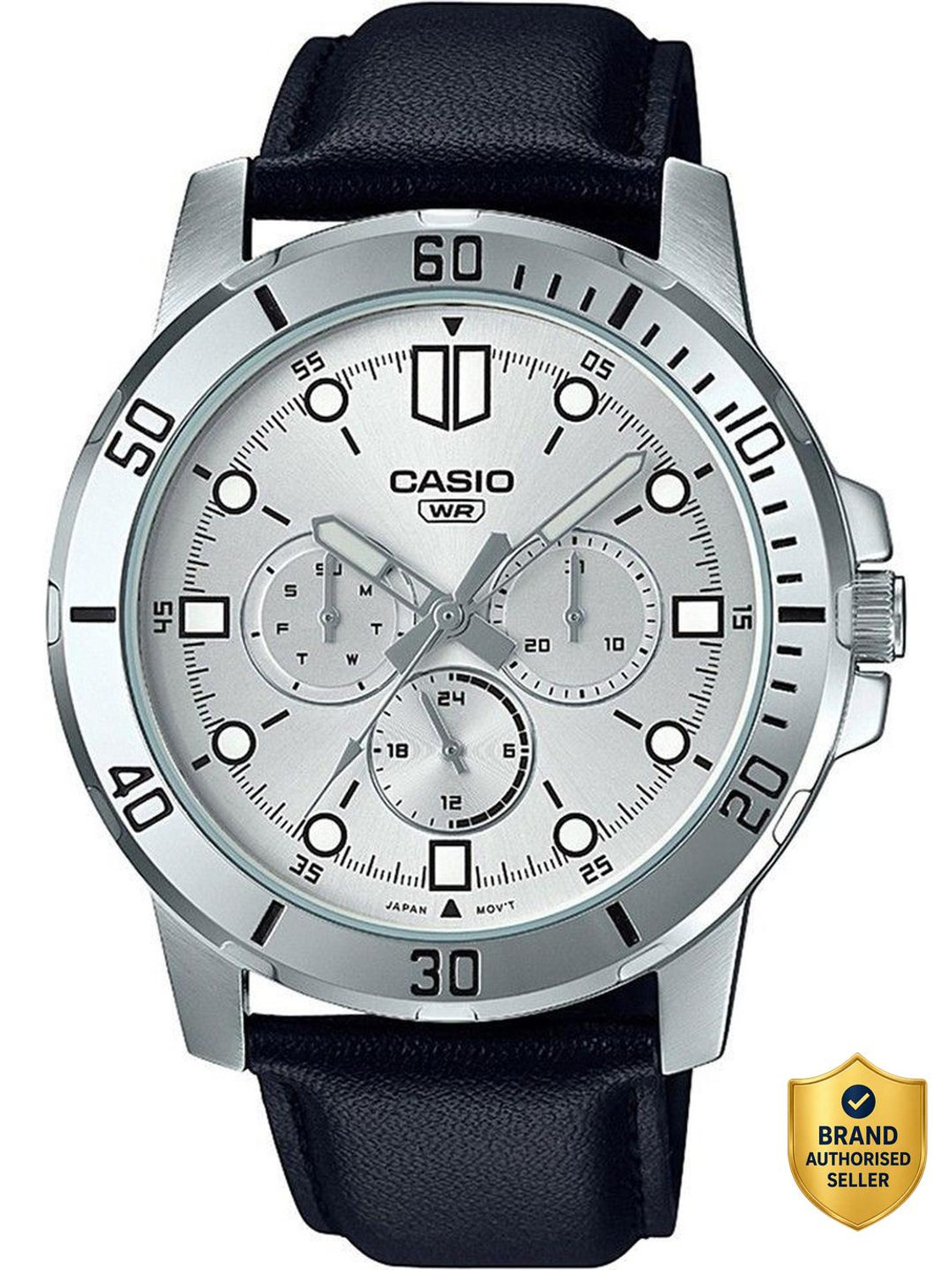 Image of CASIO MTP-VD300L-7EUDF MTP-VD300 Analog Watch - For Men