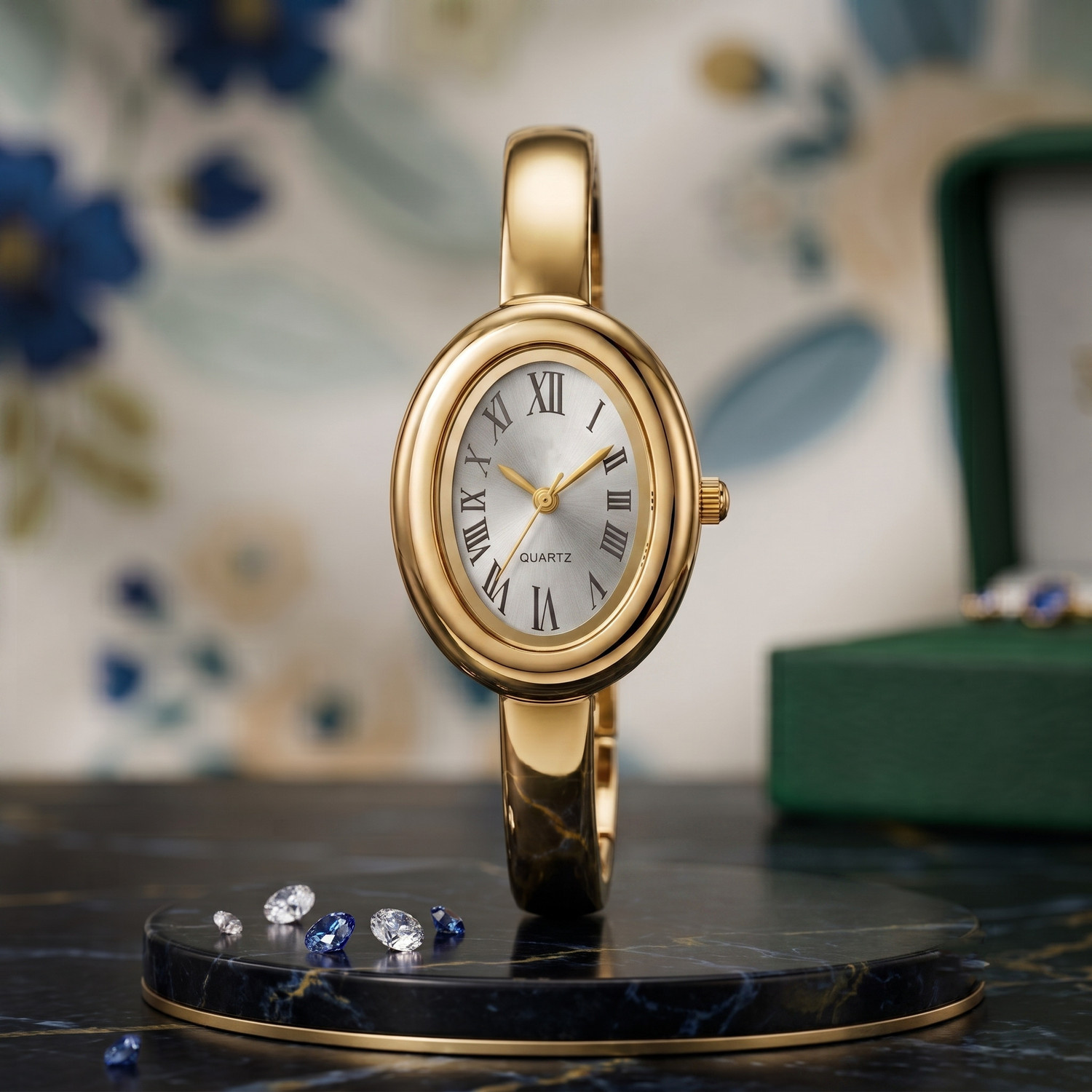 WiseWalker WiseWalker® Premium Silver Dial Rose Gold Bangle Watch For Women & Girl Analog Watch  - For Women