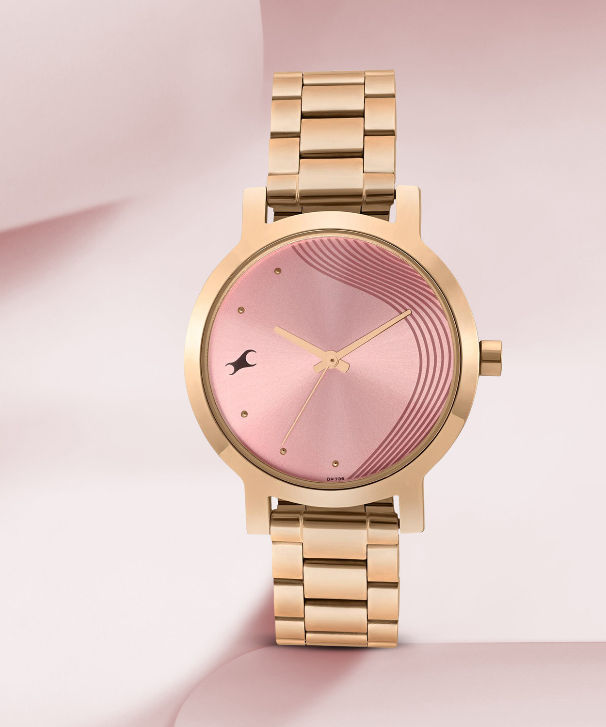 Image of Fastrack FK Exclusive Analog Watch For Girls 6222WM01 Alpha Dial Pink Analog Watch - For Women