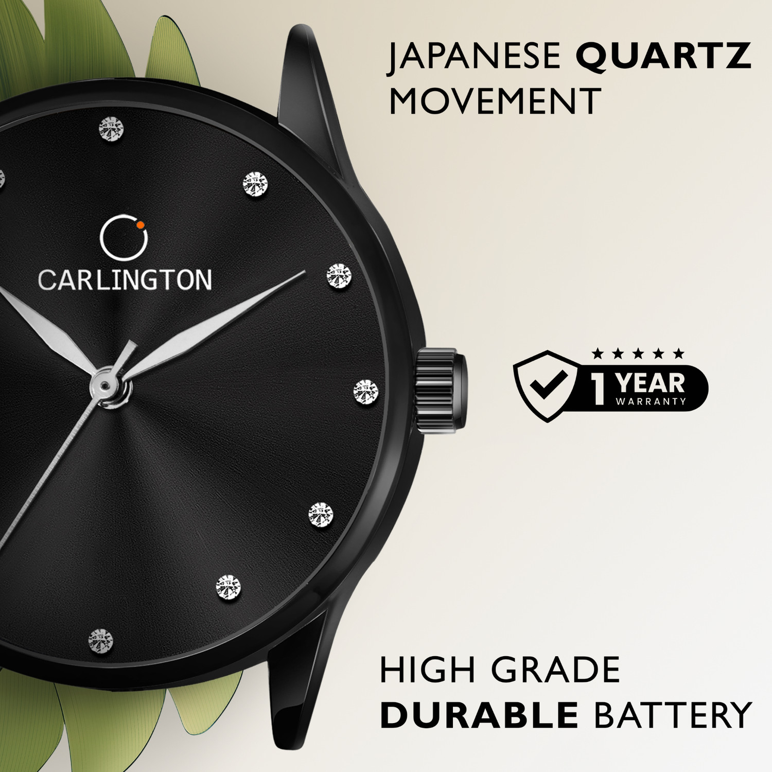 Image of Carlington CT2009 Carlington Elite Ladies With Self Adjustable Mesh Strap And Water Resistant Analog Watch - For Women