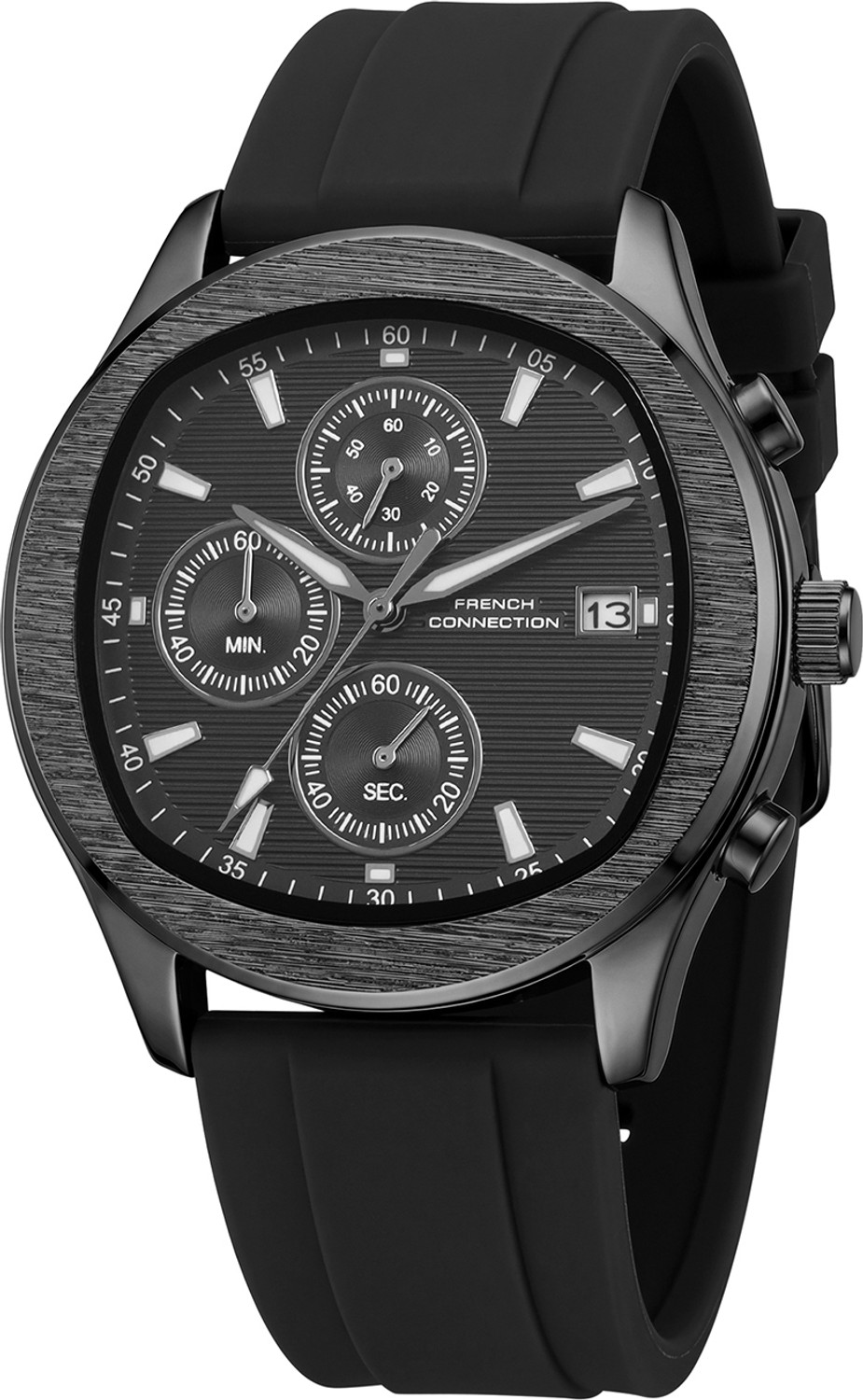Image of French Connection FCU23B French Connection Vector Men's Multifunction Analog Watch for men - FCU23N Analog Watch - For Men