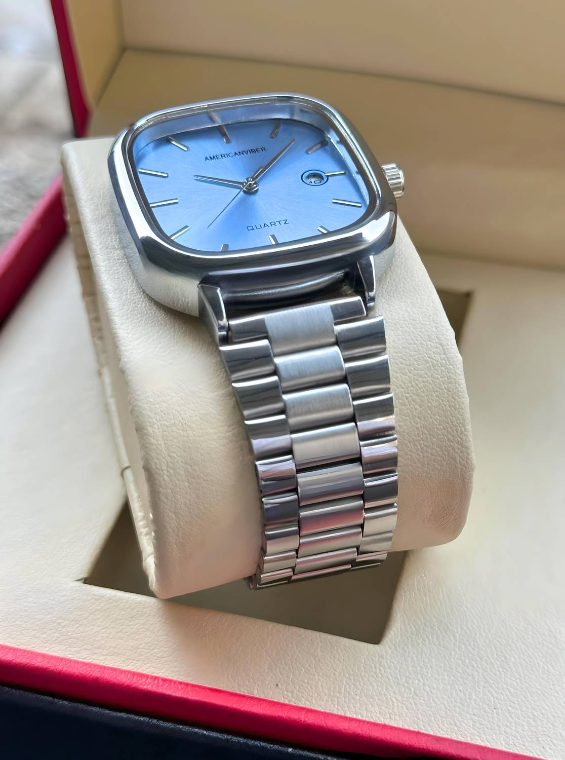 Americanviber AVM0031 Sky Blue Dial Men's Watch - Image 4