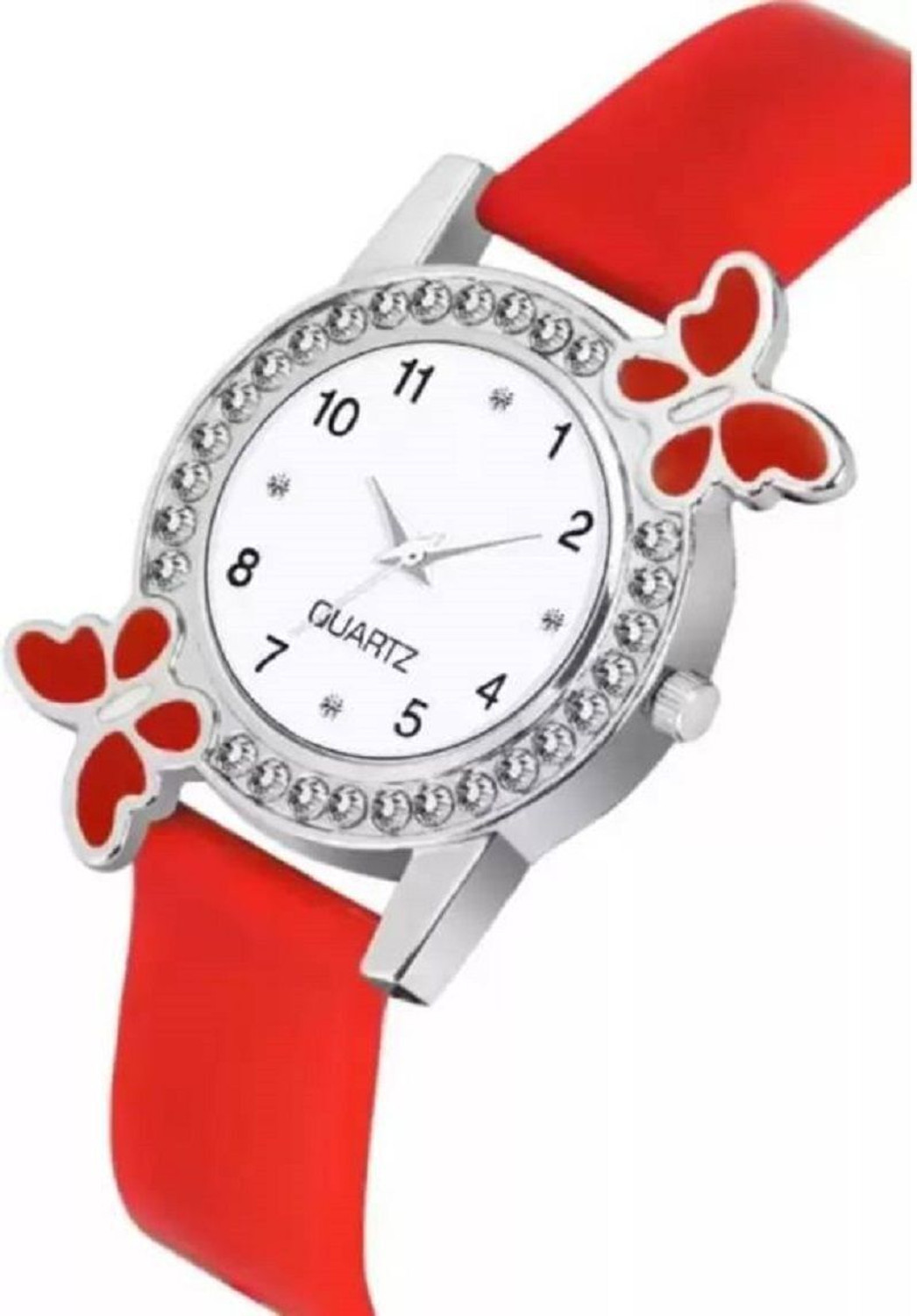 Image of BRAIN NEW ATTRACTIVE PU STRAP GIRL WOMEN WITH BRACELETS Analog Watch - For Women