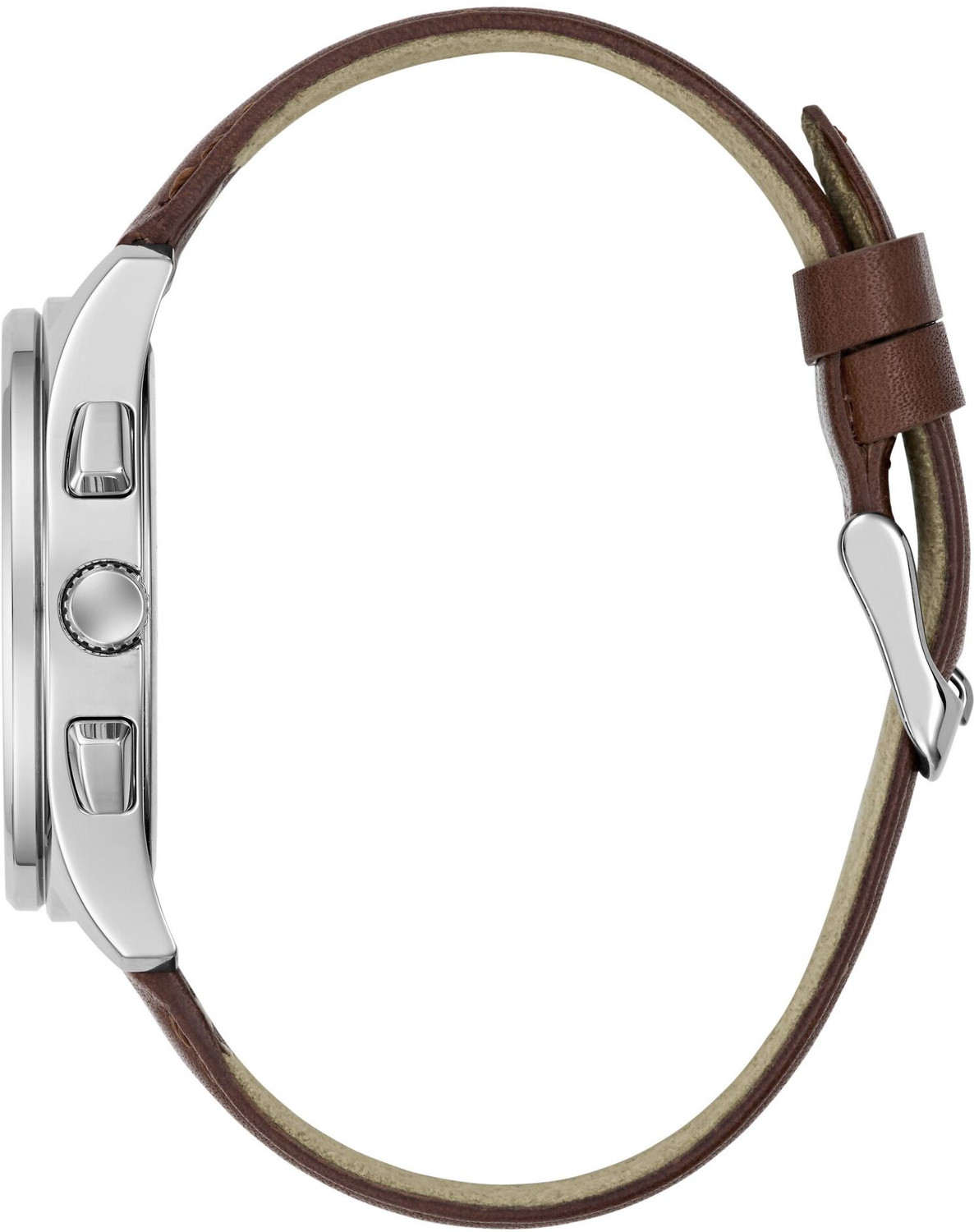 Image of GUESS GW1049G1 Square 40mm Green Analog Watch - For Men