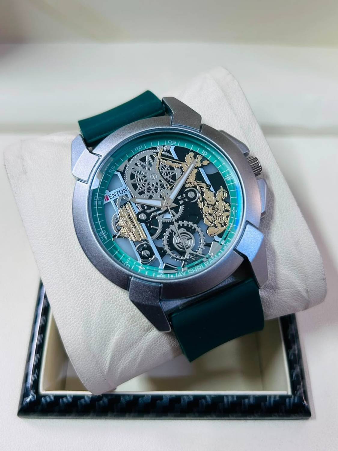 FENTON Fbn-90151 Black Chronograph Watch - Image 3