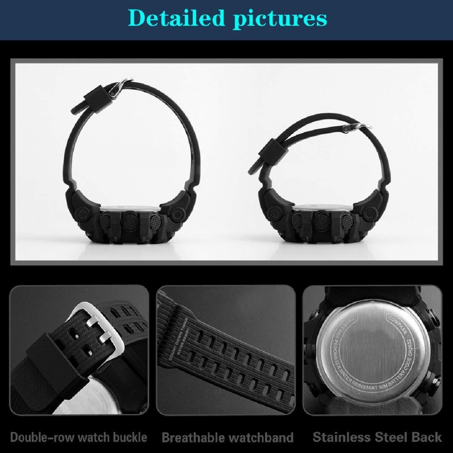 Image of selloria Digital Watch Digital Watch Shockproof Multi-Functional Automatic Digital Watch - For Boys