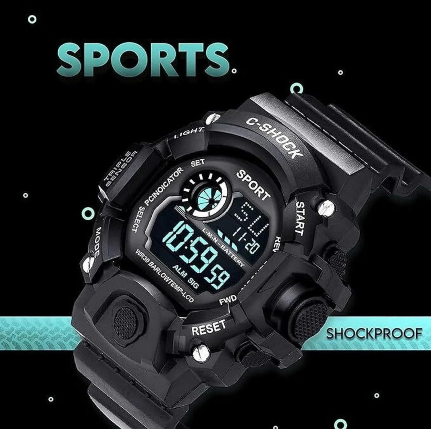 Image of OCTAMEX sport watch 001 Digital Watch - For Boys & Girls
