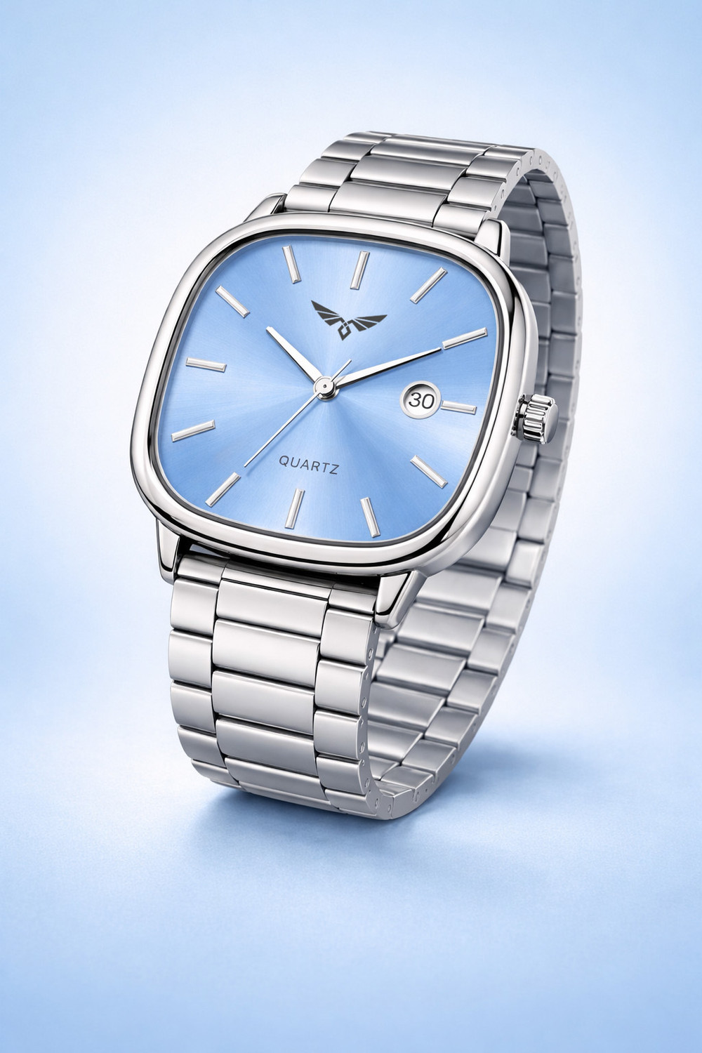 Image of Alexei - Sky Blue Edition NovaSquare NSQ-SKB-301 Analog Watch - For Men