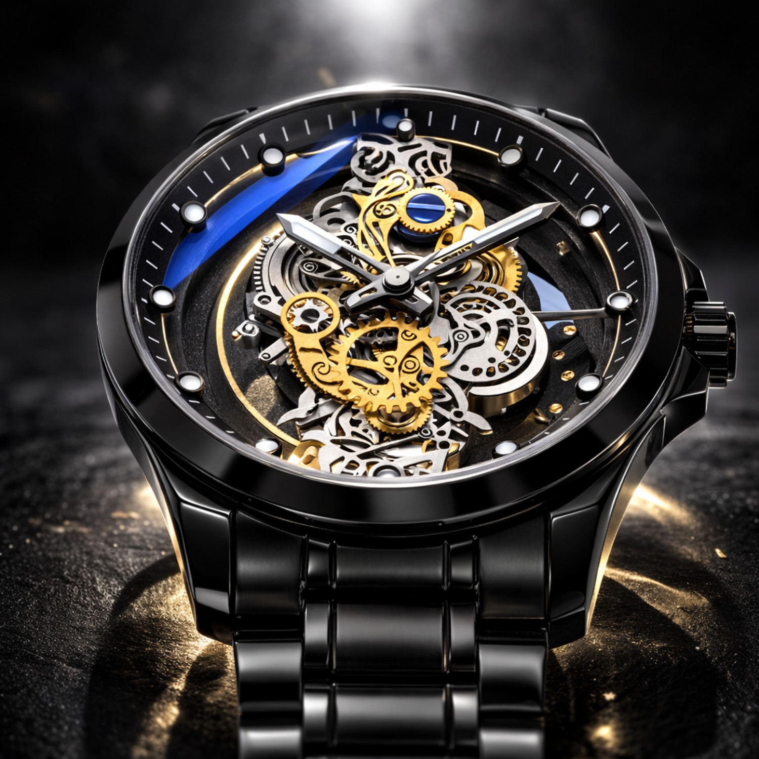 Image of YARA Special Editiion AQ 02 Skelton Wtch 75563 Analog Watch - For Men