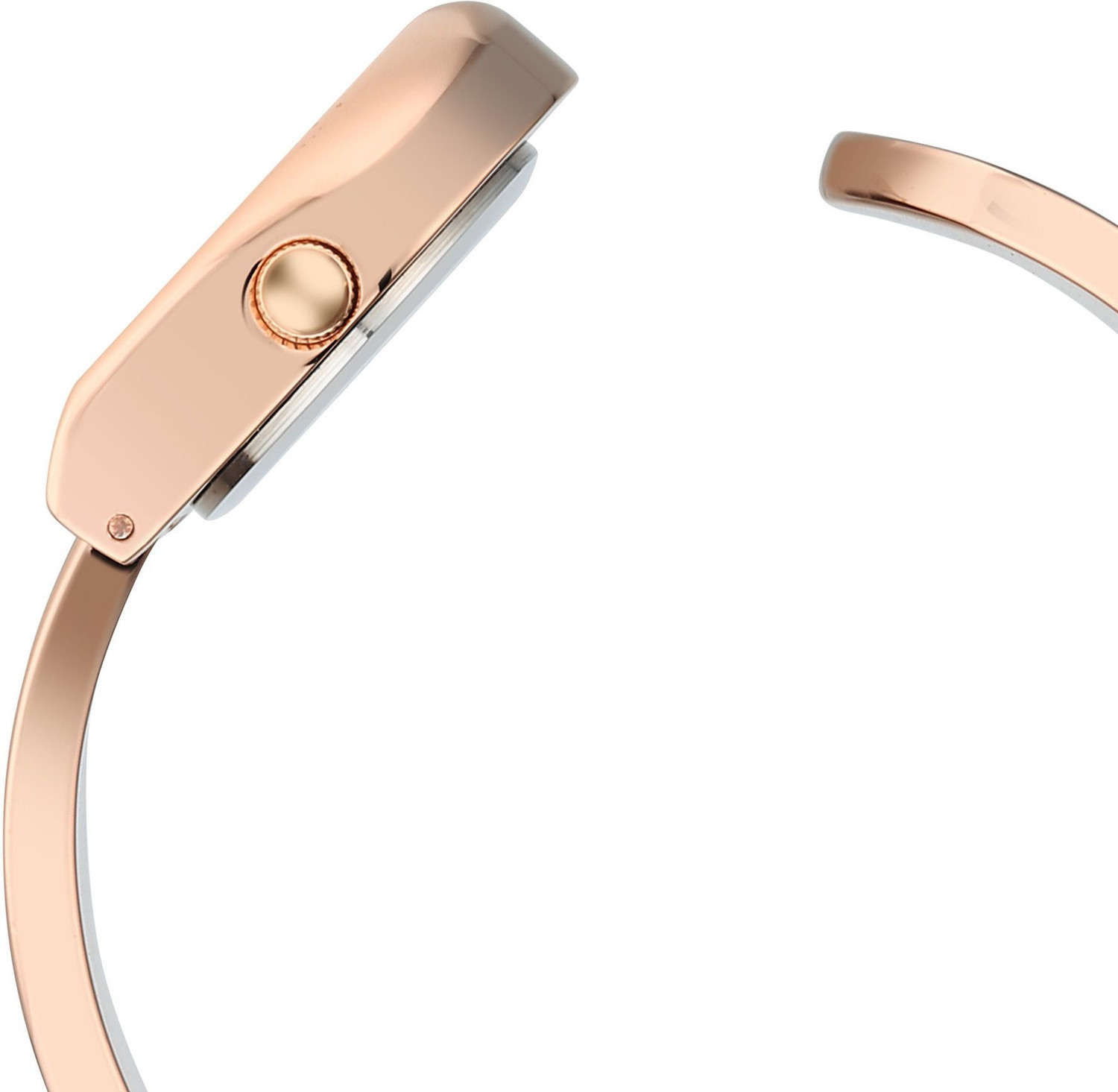 Image of Fastrack Vyb Striker Fastrack Vyb Striker Quartz Rose Gold Dial Rose Gold Strap Analog Watch - For Women