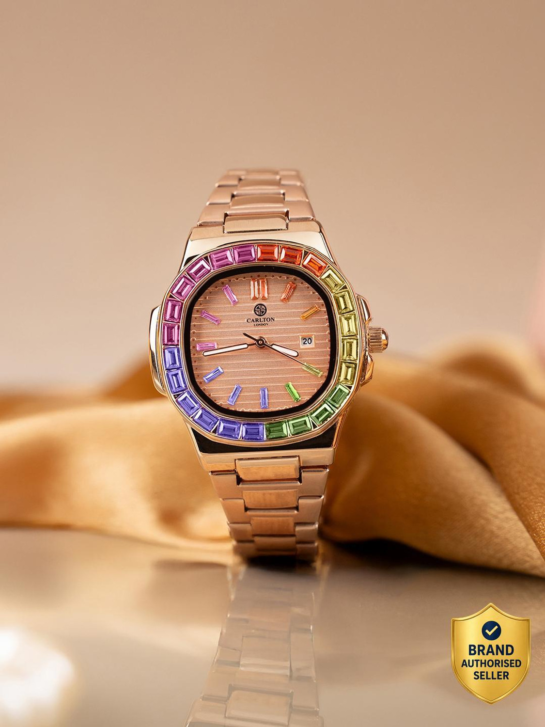 Image of CARLTON LONDON CLDPP-004 Grace Analog Watch - For Women