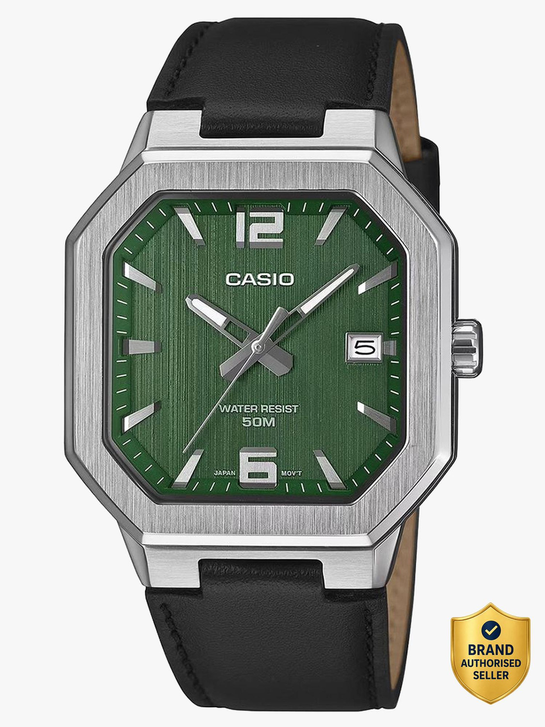 Image of CASIO MTP-B195L-3AVDF CASIO-MENS-METAL Analog Watch - For Men