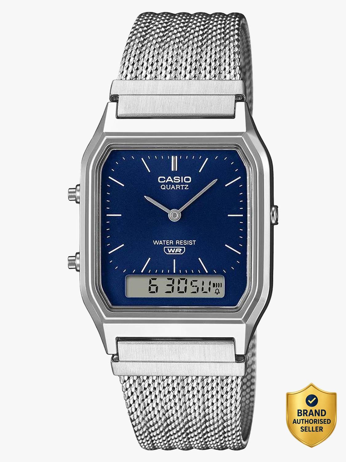 CASIO AQ-230EM-2ADF Analog-Digital Watch - Image 1