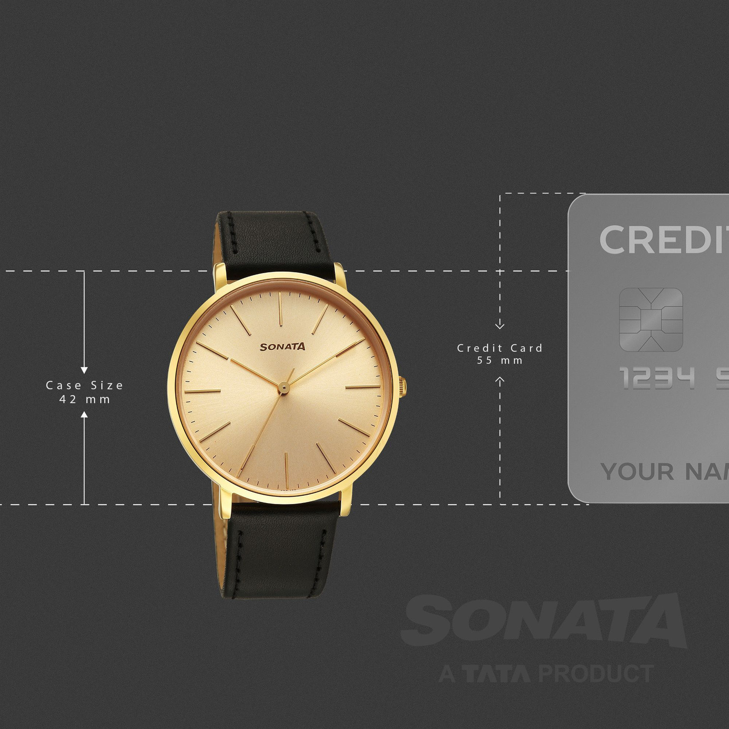 Image of SONATA Analog Watch - For Men