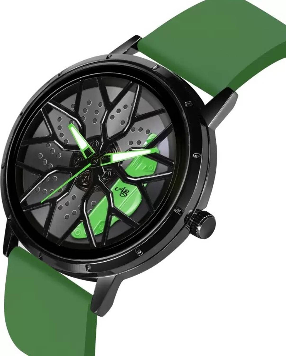 Glowme Gyro Wheel Car Analog Watch - Men - Image 5
