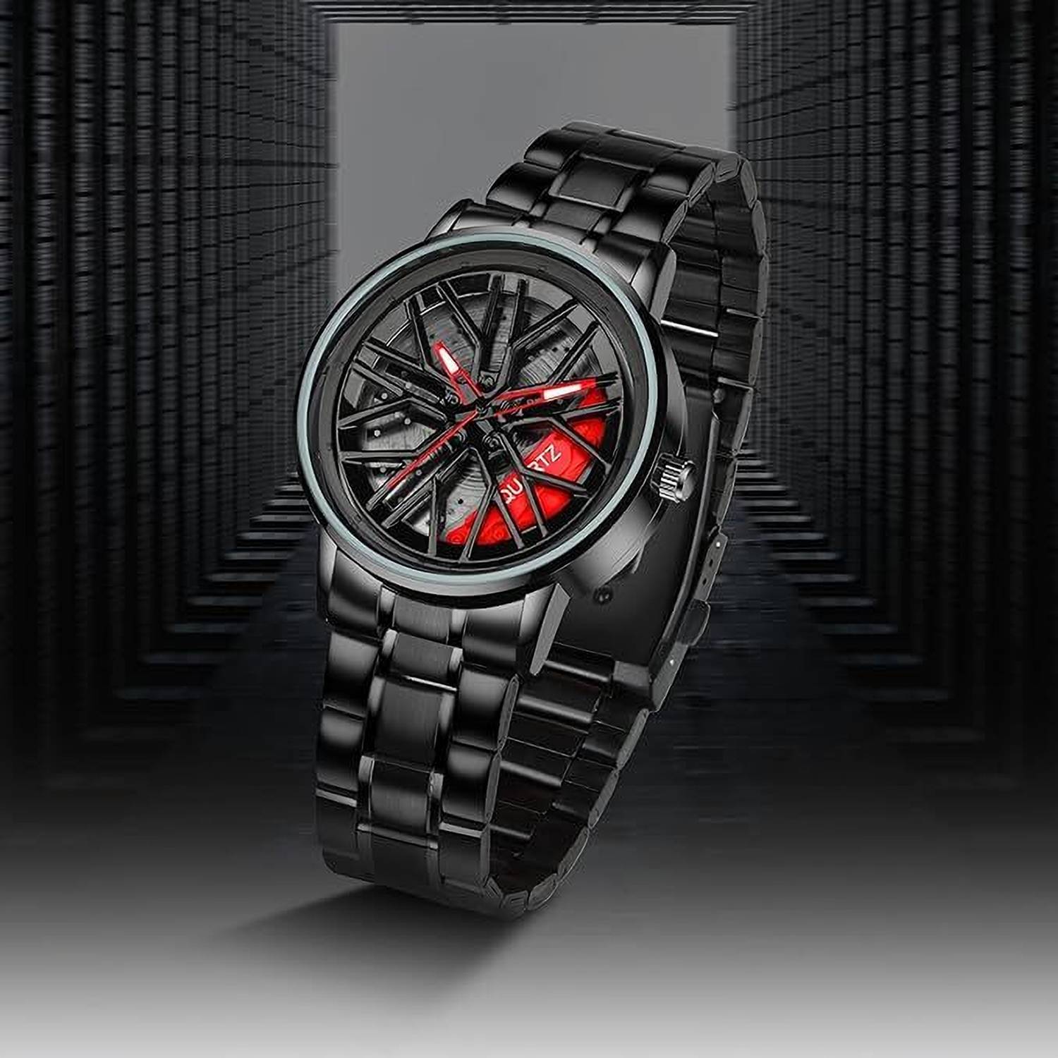 NIXEA Mapple Series Red Analog Watch - Image 2