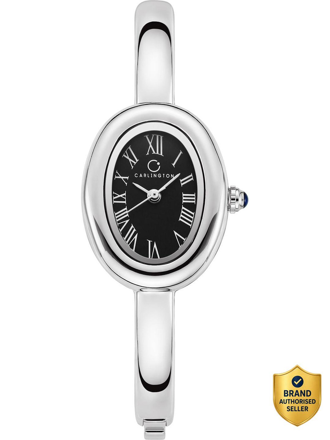 Image of Carlington CT 122 Steel Black Carlington Diva Series Premium Ladies Wrist Watches Analog Watch - For Women