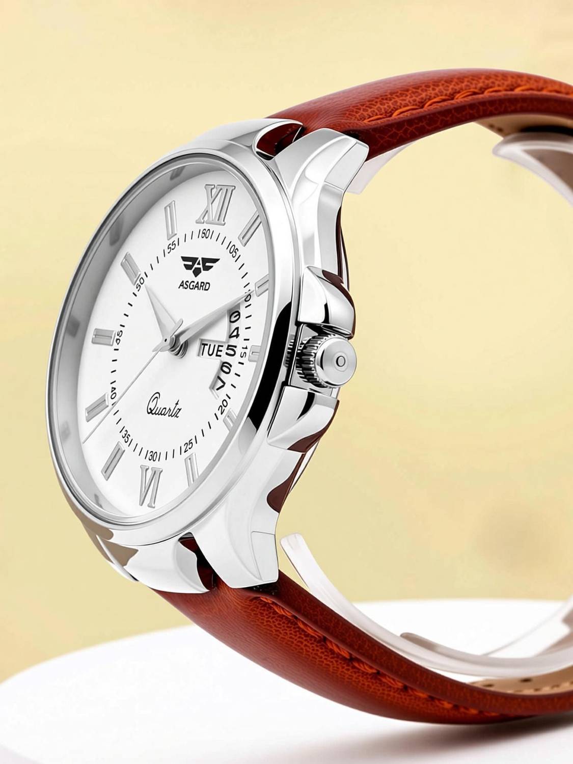ASGARD Men's Day & Date Analog Watch - Image 4