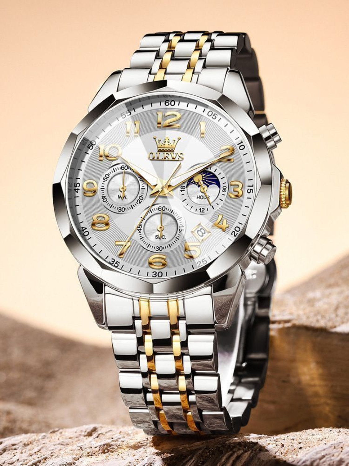 Image of OLEVS Analog Watch - For Men