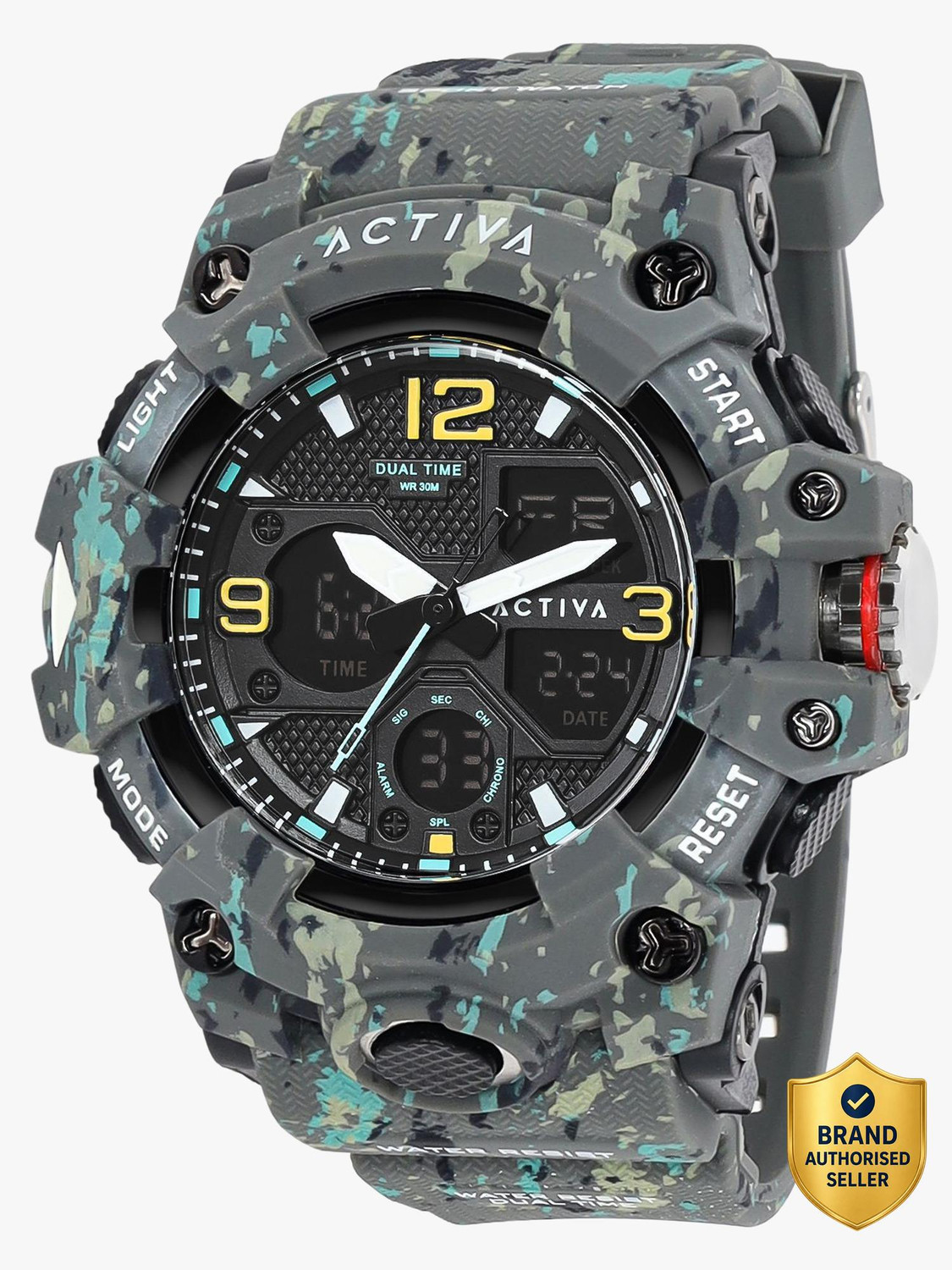 Image of INVICTA DIGITAL ESSENTIALS Invicta by Activa Black Dial Analog-Digital Watch - For Men & Women
