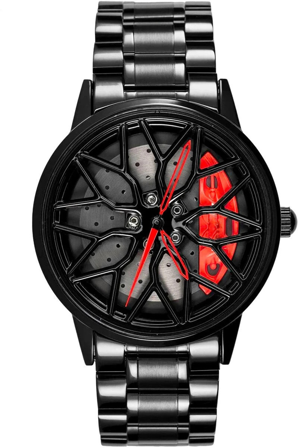 Image of RealBuff 3D Car Wheel Watch BUSRA 3D Car Wheel Watch Analog Watch - For Boys Analog Watch - For Boys