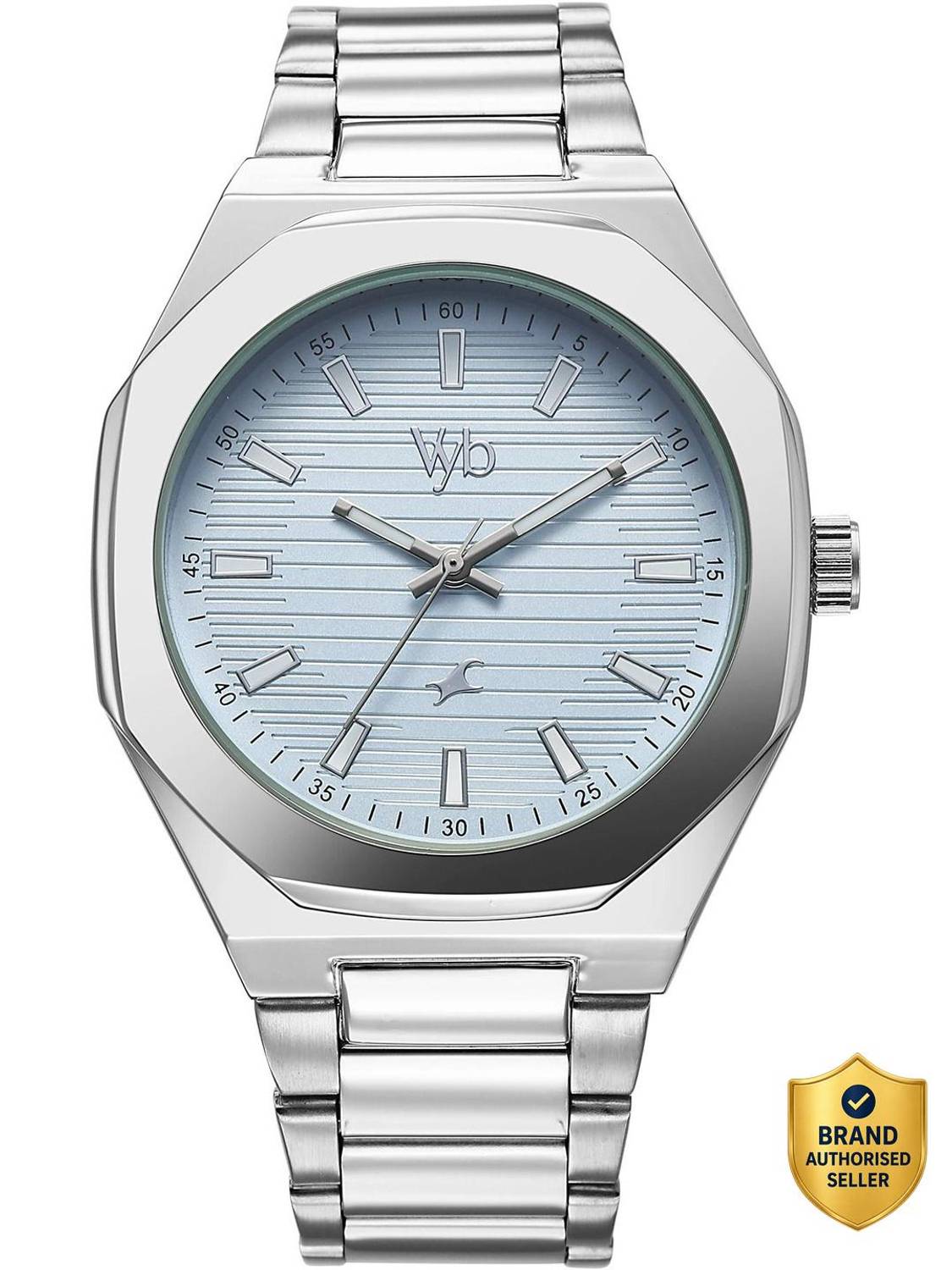 Fastrack Vyb Limitless Quartz Blue Dial Men's Watch