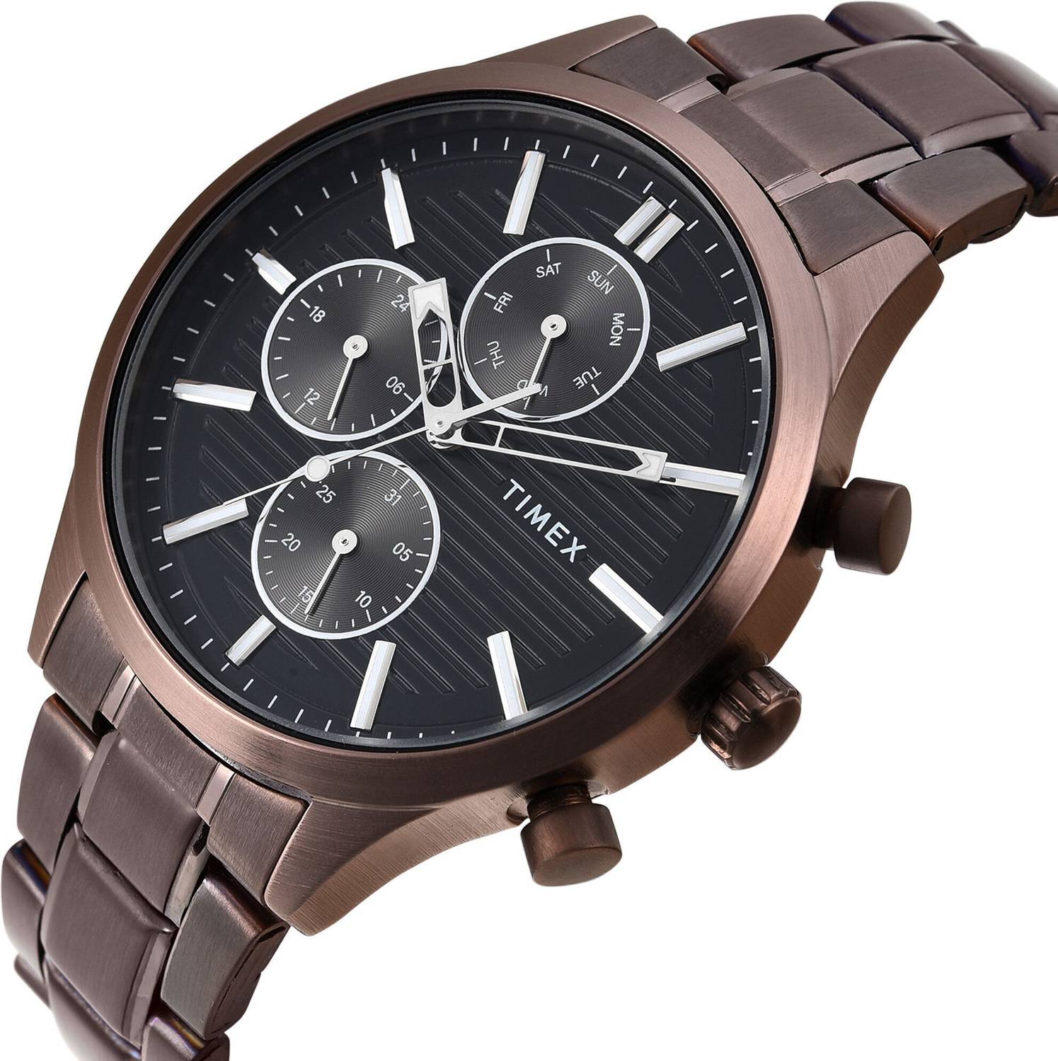 TIMEX Multifunction Black Dial Analog Watch - For Men - Buy TIMEX