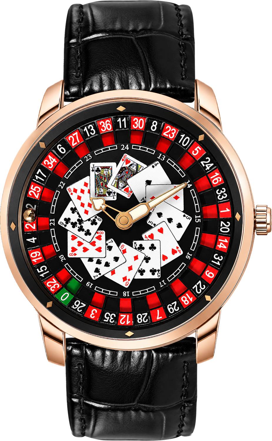 AB Collection AB-8006 Casino Roulette Watch - Image 1