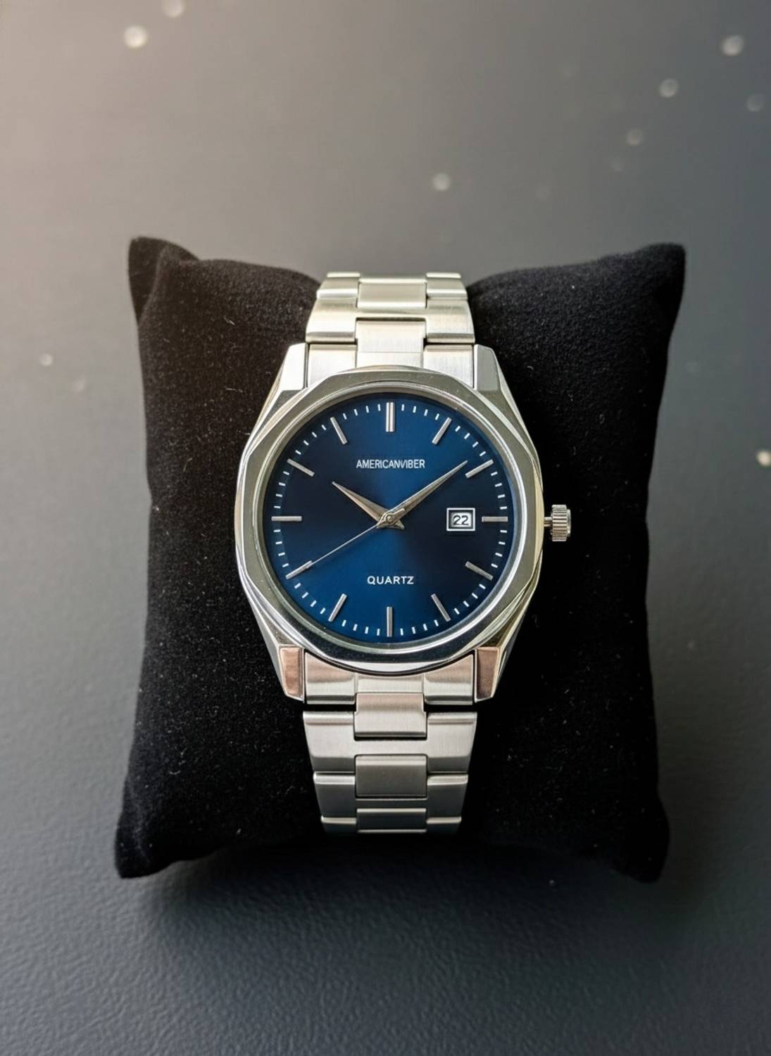 Americanviber AVM0040 Men's Blue Watch - Image 5