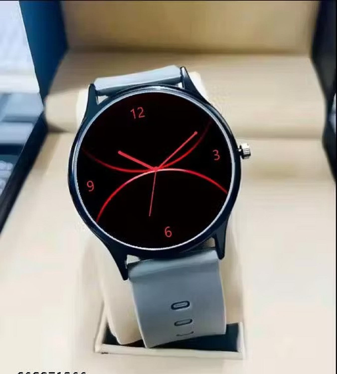 Image of HC HARMI CREATIVE HRMC-HC08 Grey HC23 Black Men's Wrist Watch with Silicone Strap Round Dial Casual Fashion Watch Analog Watch - For Men