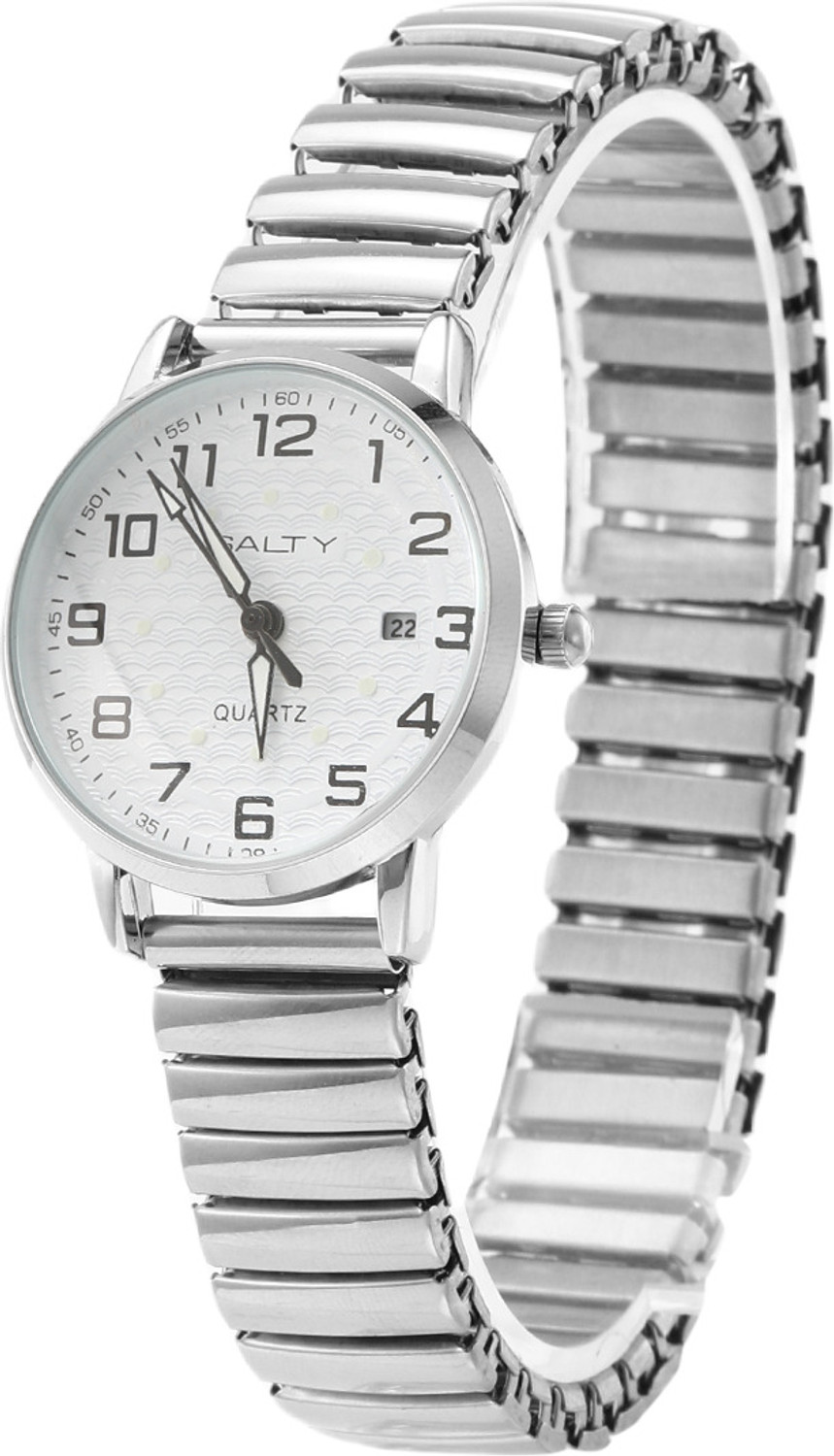 Image of Salty New White Dial Daily Drive Watch Analog Watch - For Women