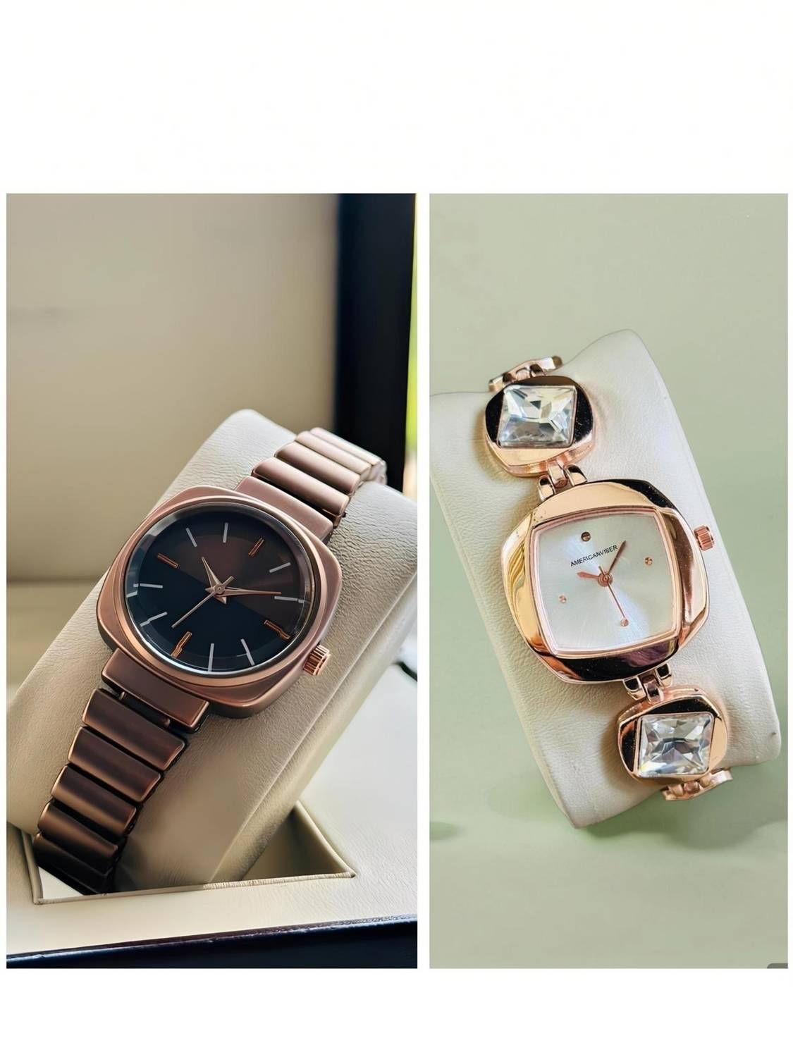 Americanviber DRW0040027 Premium Color Smooth Finish COMBO Pack 2 Analog Watch  - For Women