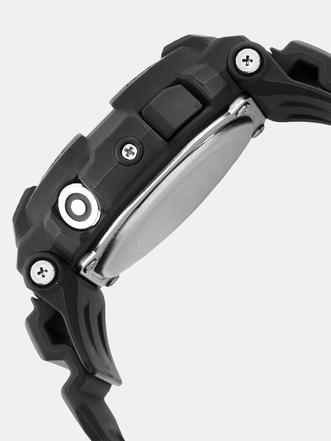 Image of CASIO GD-350-1BDR G-SHOCK GD-350-1BDR Dial Black Resin Strap Digital Watch - For Men