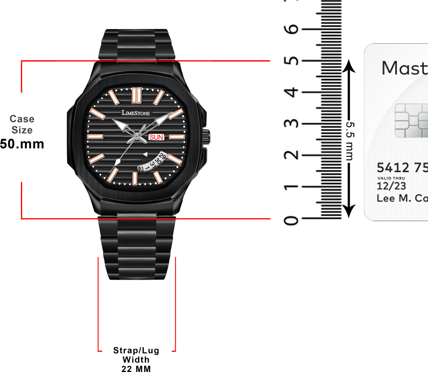 Image of LIMESTONE Analog Watch - For Men