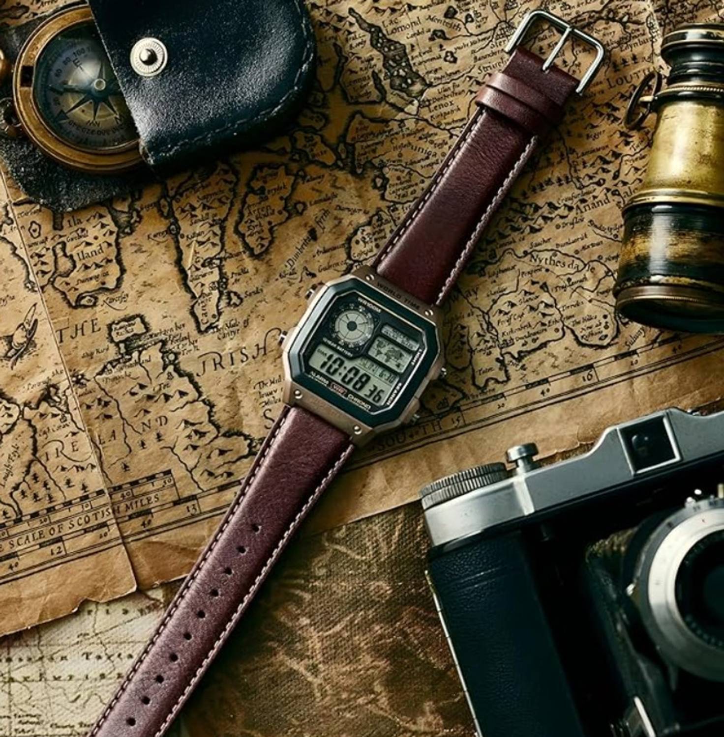 ABC Digital Watch - Black - Image 5