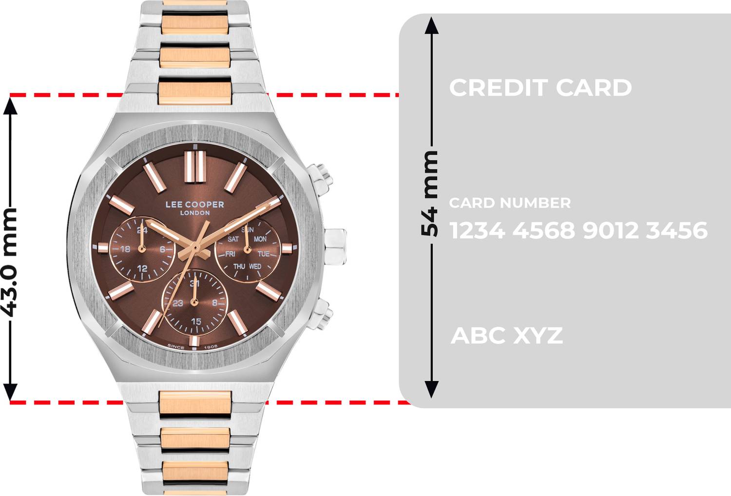 LEE COOPER LC07959.540 Analog Watch - For Men - Buy LEE COOPER