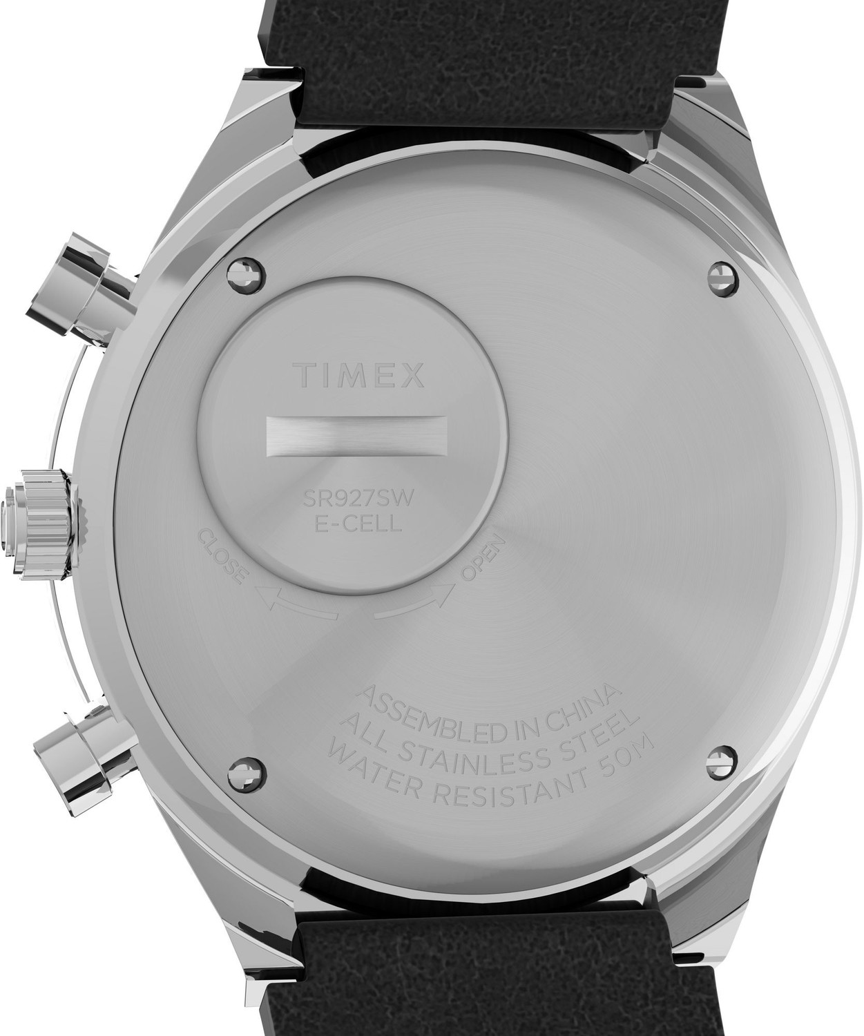 Image of TIMEX TWEG26408 Q Round 42mm Black Dial Analog Watch - For Men