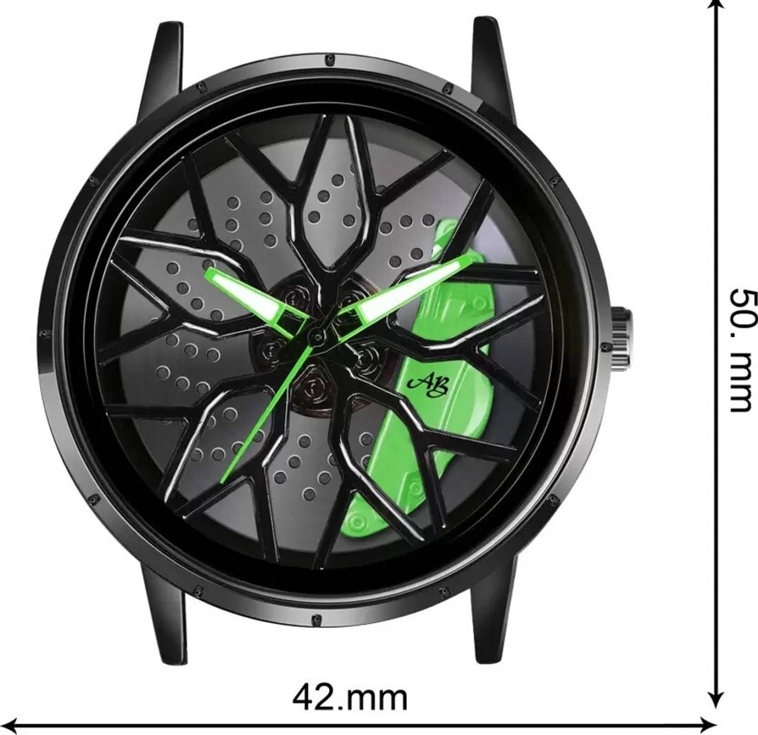 Glowme Gyro Wheel Car Analog Watch - Men - Image 3