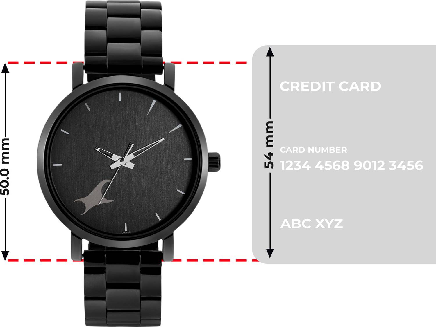 Fastrack 3242NM01 Alpha Black Dial Analog Watch - Image 4