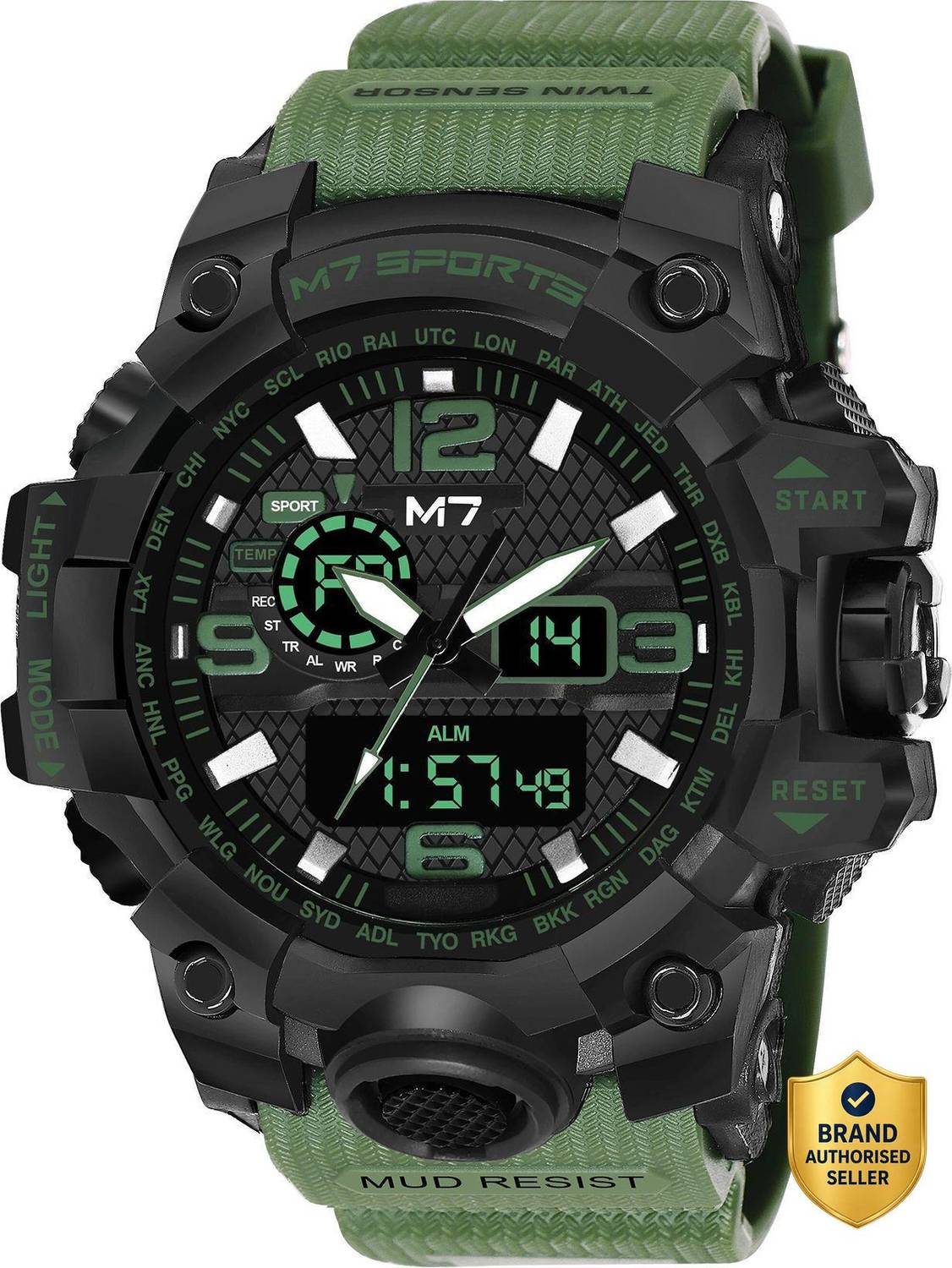 M7 By Metronaut M7 Adventure Chrono Series Analog-Digital Watch ...mo