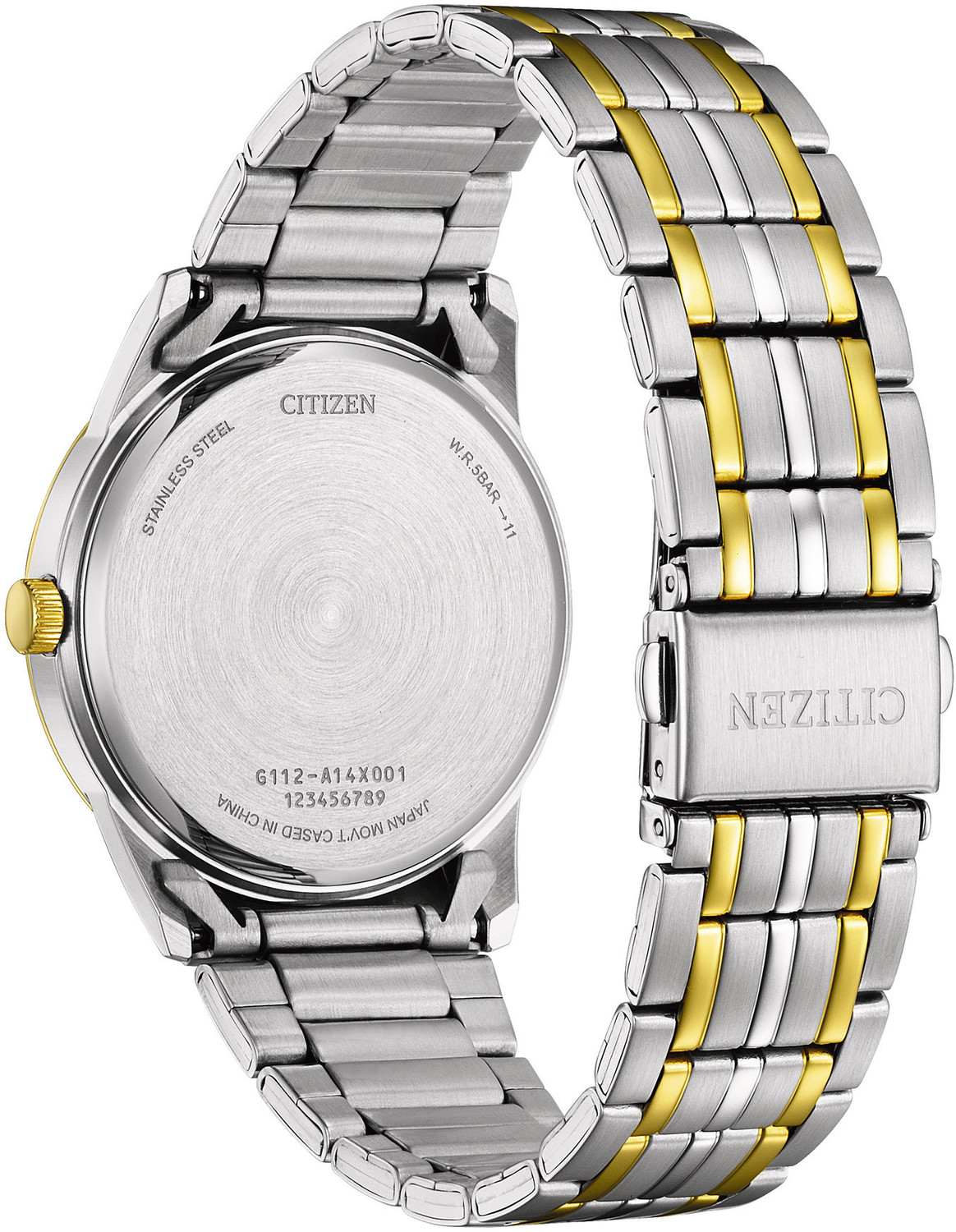 Image of CITIZEN Citizen men's quartz watch Silver Dial-BI5007-53A Analog Watch - For Men