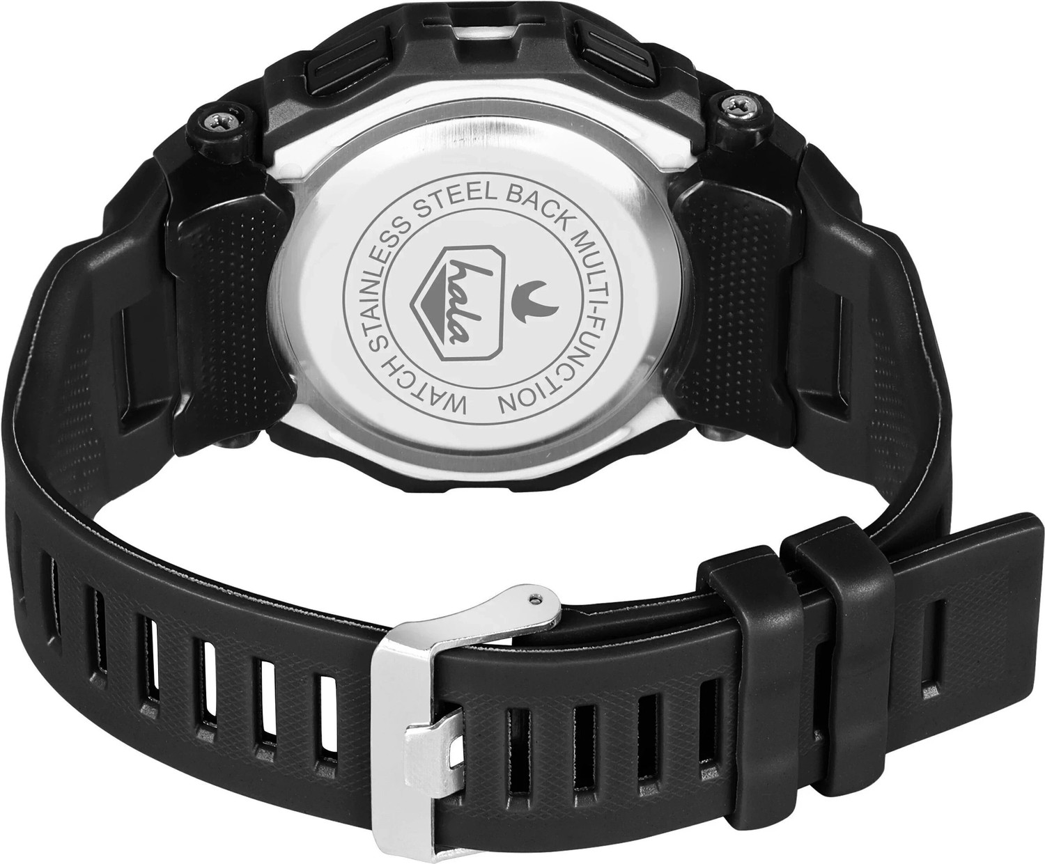 Image of HALA HL-1035 Multi Function Working Premium Quality LED Luminous Light For Mens & Boys Digital Watch - For Men