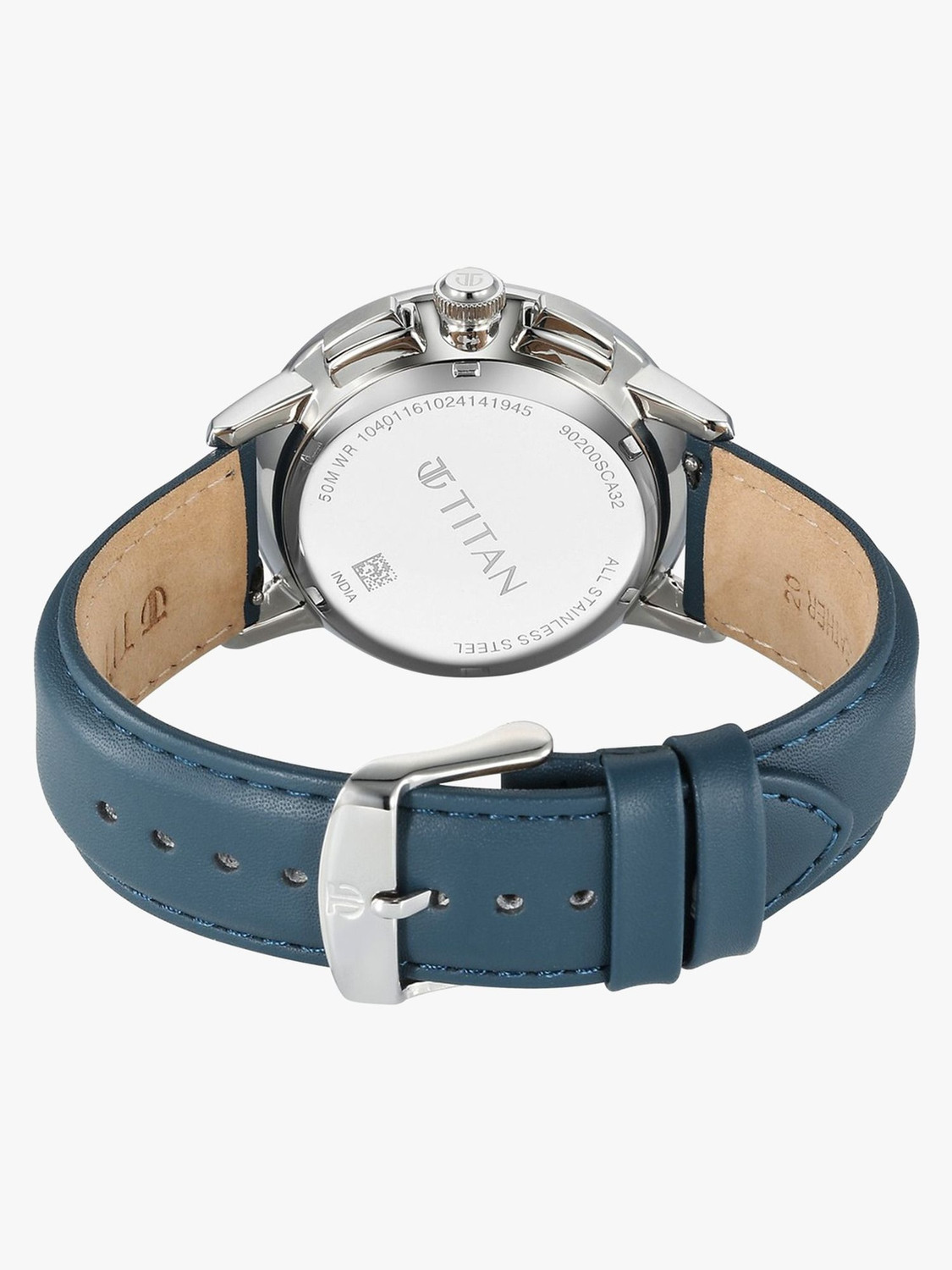Image of Titan Titan Silver Round Dial Stainless Steel Watch For Men Analog Watch - For Men