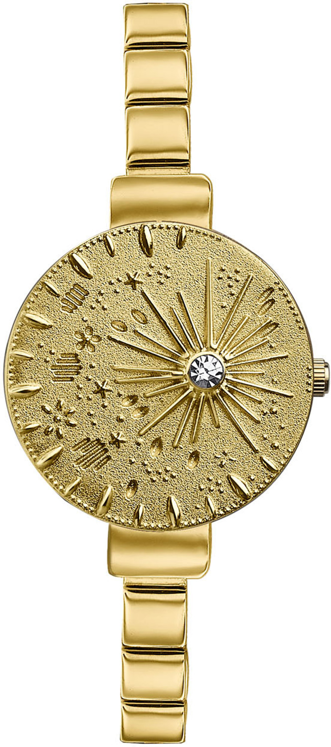 Image of SONATA Poze Drop 9.2 Poze 9 Quartz Gold Dial IPG Alloy Strap Analog Watch - For Women