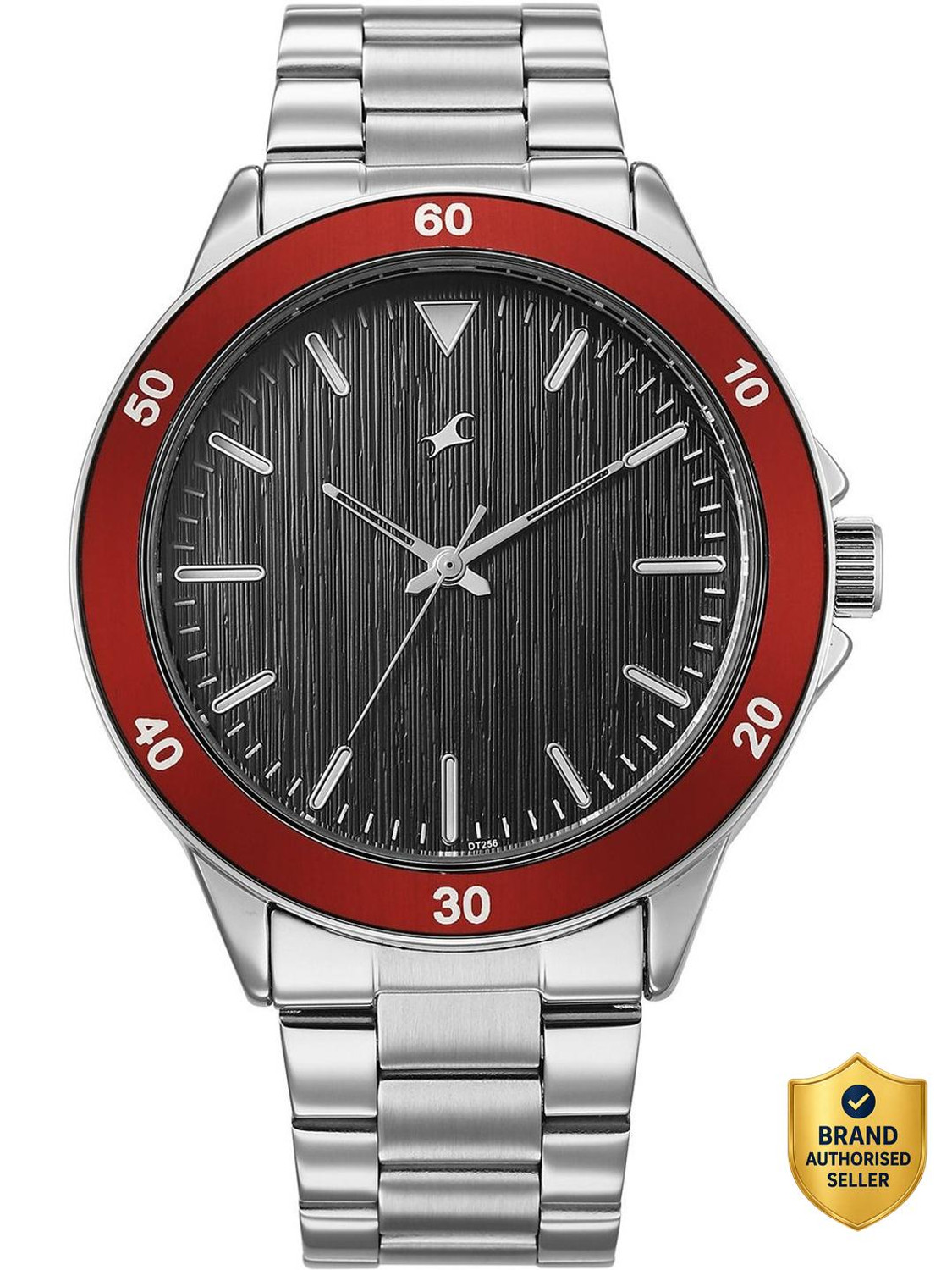 Image of Fastrack Stunners X Fastrack Stunners X Quartz Black Dial Steel Stainless steel Strap Analog Watch - For Men