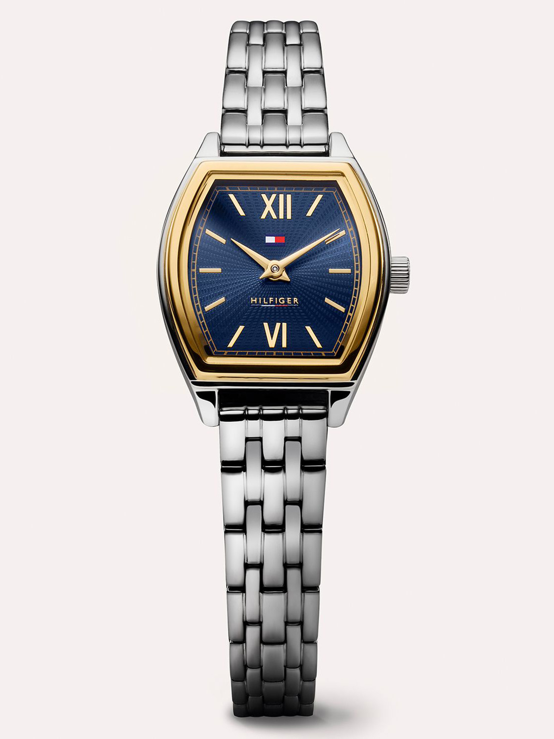 Image of Tommy Hilfiger Norah Quartz Blue Dial Silver Stainless Steel Strap Analog Watch - For Women TH1782869,TH1782869W