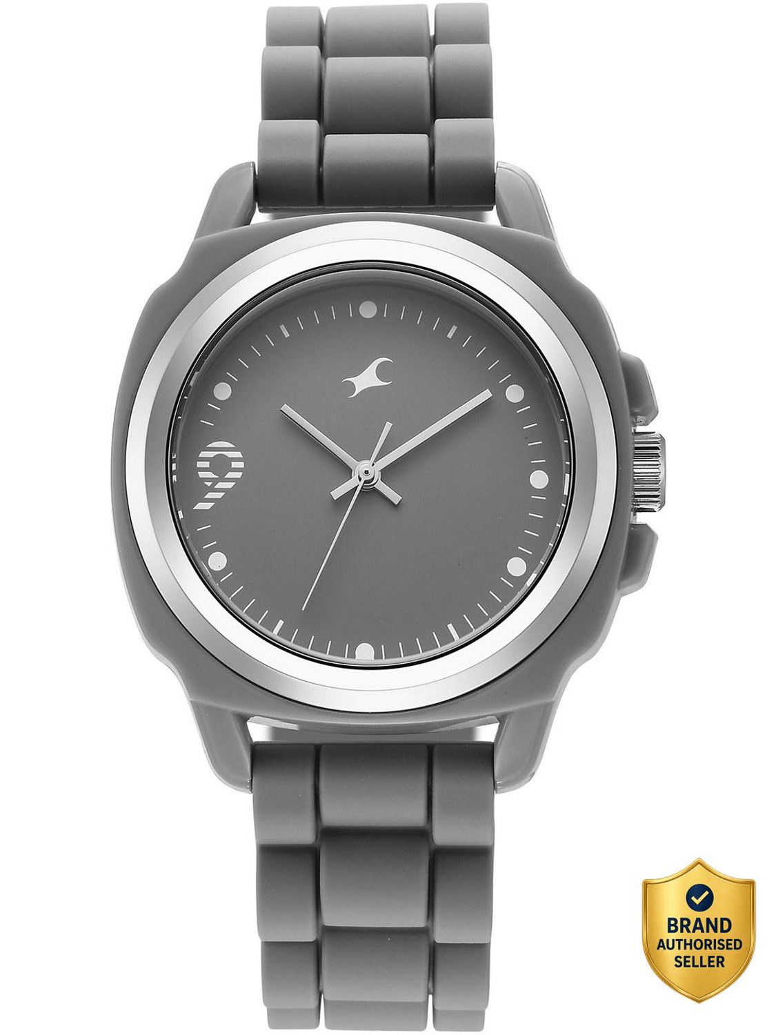 Image of Fastrack Tees Hype Bounce Fastrack Tees Hype Bounce Quartz Grey Round Dial Men's Watch / Analog Watch - For Men