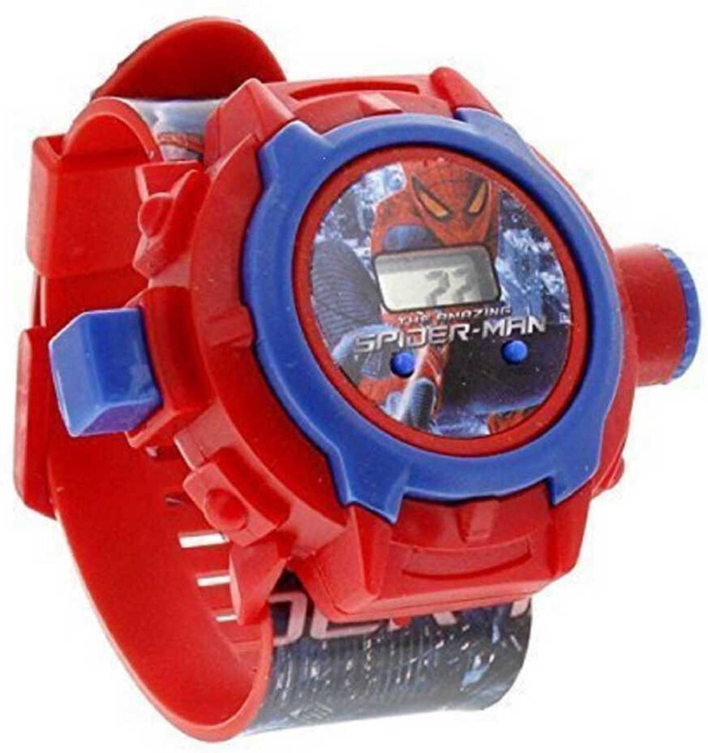 3 Jokers Spiderman Digital Light 24 Images spiderman Projector Wrist Led Watch for Kids girls & boys Birthday Gift Diwali gift entertainment toy spider man Sports Digital Watch  - For Boys & Girls