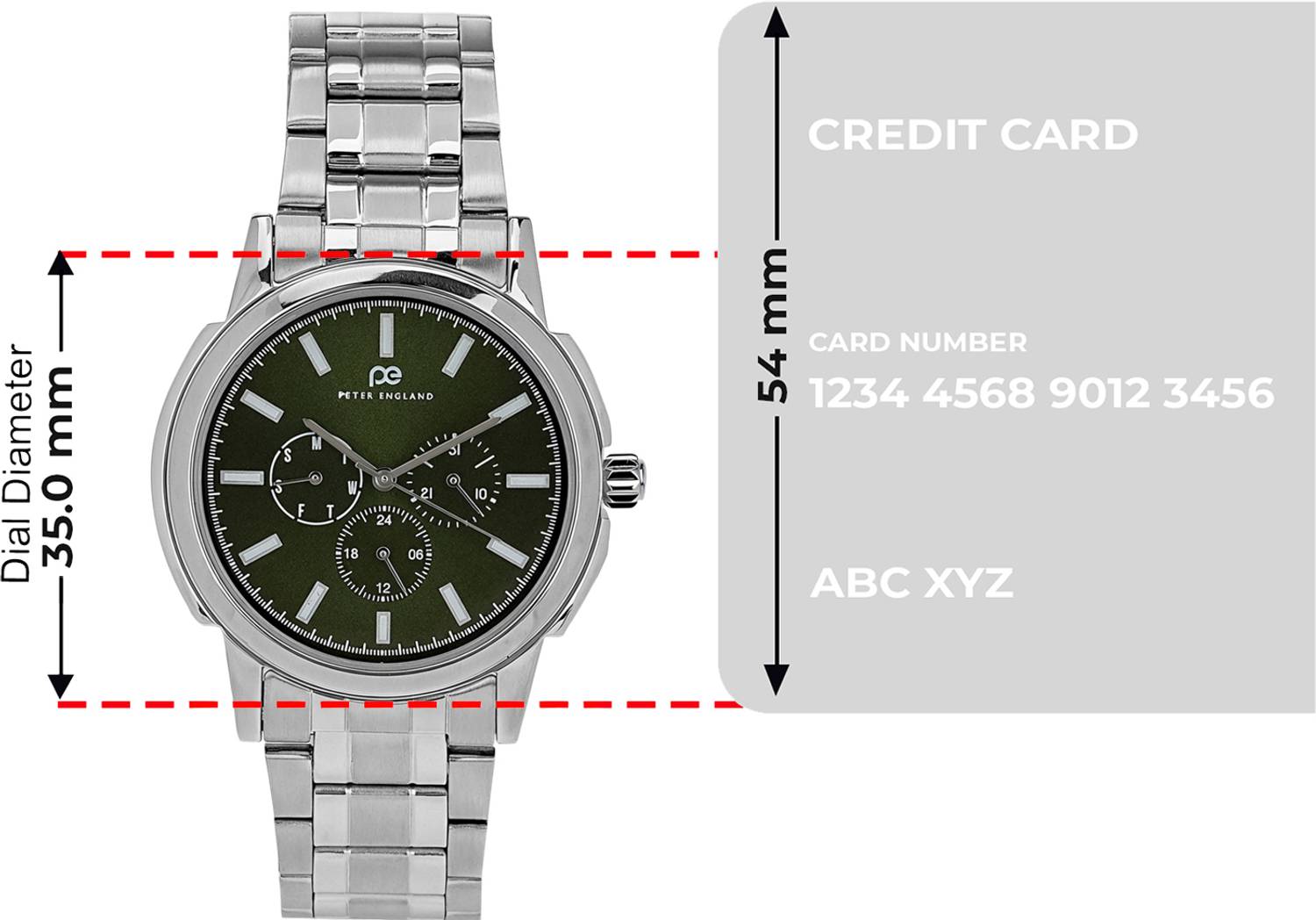 PETER ENGLAND PE000057A 2023 Edition Men's Watch - Image 4