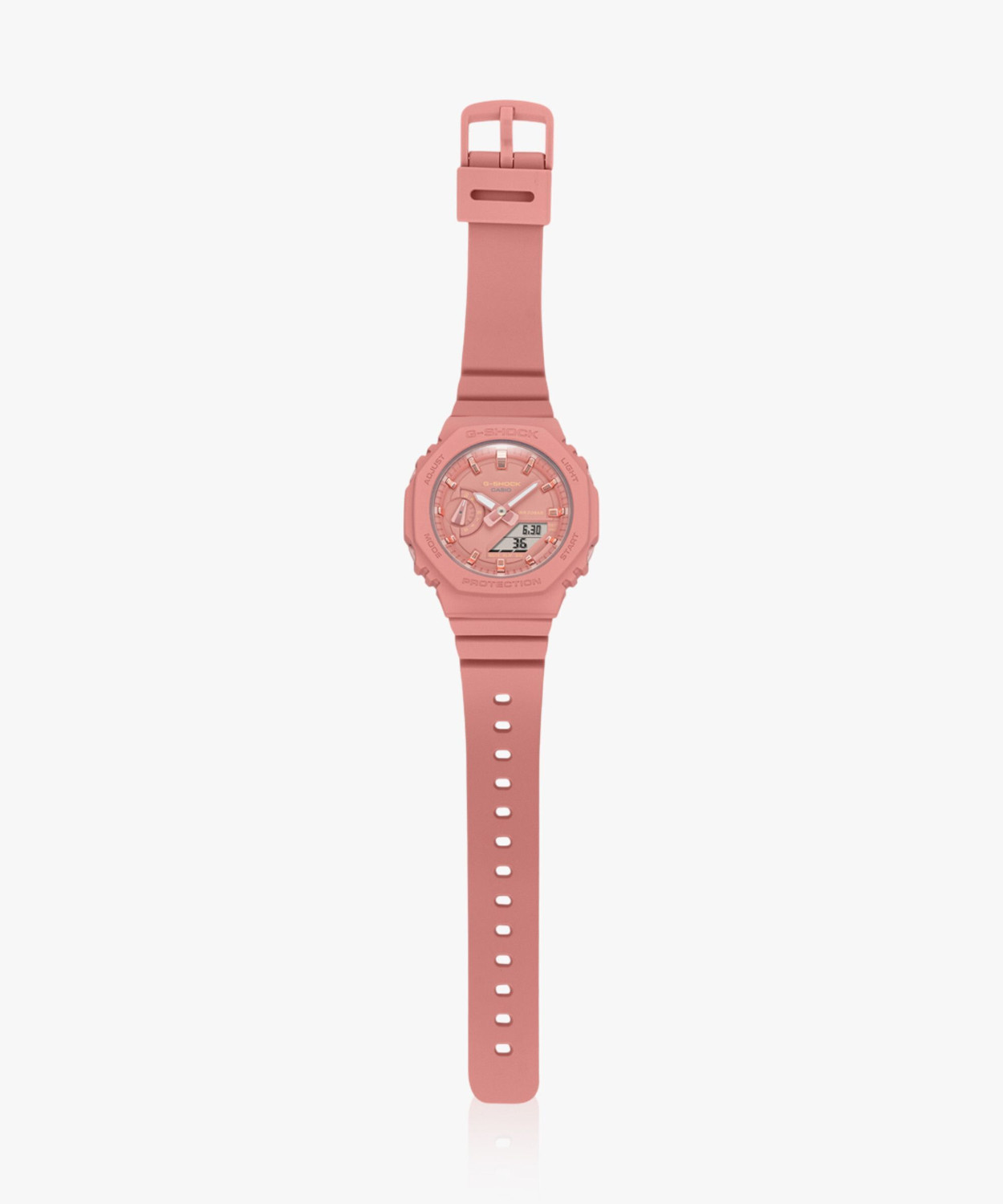 Image of CASIO GMA-S2100-4A2DR G-SHOCK Pink Dial Resin Strap Analog-Digital Watch - For Women